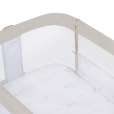 Приставне ліжечко Lionelo Luna Beige Sand
